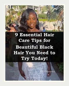 Discover the secrets to maintaining beautiful black hair with our 9 essential hair care tips! From moisture-rich treatments to protective styling techniques, this guide is perfect for anyone looking to enhance their hair's natural beauty. Learn how to nourish your locks, prevent breakage, and achieve that healthy shine you've always wanted. Don't miss out on these must-try tips for stunning hair care tailored specifically for black hair! Beauty