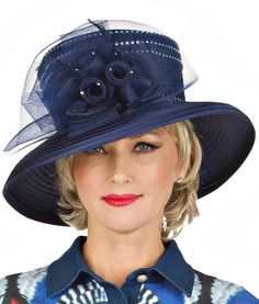 Giovanna HR22125 1 piece Brim Hat Colors: Black, Champagne, Ice Blue, Navy, Pink, White Sizes: One Size Navy Short Brim Summer Hat, Navy Hat For Spring, Fitted Blue Fall Hat, Navy Hat For Spring, One Size Fits Most, Navy Hat For Spring (one Size Fits Most), Spring Navy Hat, Navy Curved Brim Hat For Winter, Spring Navy Adjustable Hats, Chic Blue Hat For Spring