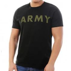 Officially Licensed Men's Army T-Shirts Army Tshirt, Army Logo, Military Pride, The Army, Tshirt Design, Front Design, Top Selling, Tshirt Designs, Mens Graphic Tshirt