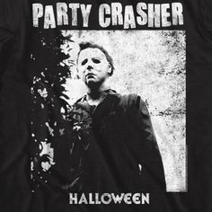 Halloween Party Crasher T-Shirt Get ready to be the life of the party with our Halloween Party Crasher T-Shirt! This spooky and stylish t-shirt features a unique design that is sure to turn heads. Made with comfortable and high-quality fabric, you'll be the envy of all your friends at the next Halloween bash. Don't miss out, grab yours now! Officially Licensed 100% Cotton Short Sleeves Printed in the U.S.A. with eco-friendly inks Machine Washable Listed in adult unisex sizes ** This product ship Halloween Party Graphic T-shirt, Halloween Party Graphic Print T-shirt, Halloween Bash, Life Of The Party, Cotton Shorts, Halloween Party, Quality Fabric, Unique Design, The Next