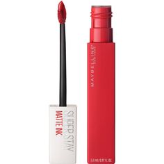 Maybelline Matte Ink, Lipstick Remover, Superstay Maybelline, Maybelline Superstay Matte Ink, Maybelline Lip, Red Liquid Lipstick, Best Red Lipstick, Bright Lipstick, Maybelline Superstay