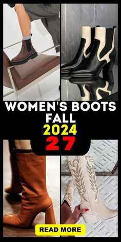 Boot Trends Fall 2024, Trending Boots Fall 2024, Fall 2024 Boot Trends, Boots Fall 2024, Fall 2024 Boots, 2024 Boots Trend, Boots 2024 Trend, Trendy Boots For Women, Chelsea Boots Casual