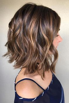 Inverted Bob Hairstyles, Brunette Bob, Shoulder Length Bob, Wavy Bob Hairstyles, Wavy Bob, Choppy Bob Hairstyles, Ombré Hair, Wavy Bobs, Long Bob Hairstyles