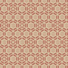 an orange and beige geometric pattern