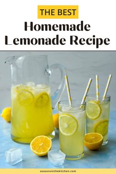 the best homemade lemonade recipe