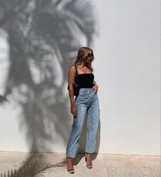 Soho Style, Looks Jeans, Look Short, Warm Weather Outfits, Fashion And Style, Summer Fashion Outfits, Looks Style, Spring Summer Outfits, Outfits Casuales