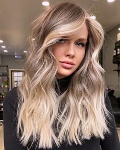 Pale Blonde Hair, Copper Blonde Hair Color, White Blonde Hair, Bronde Hair, Cool Blonde Hair, Balayage Blonde