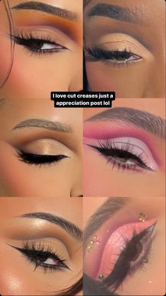 Pink Hair Makeup Looks, Mua Content Ideas, Pink Blush Black Women, Pink Baddie Makeup, 21st Birthday Makeup Ideas, Pink Soft Glam Makeup Black Women, Baddie Eyeshadow Looks, Makeup Content Ideas, 2016 Eyeshadow