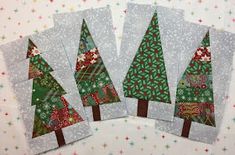 Stitching With 2 Strings: A Template Alternative to a Paper Pieced Tree Paper Piece Christmas Tree, Scrappy Christmas Tree, Christmas Tree Patterns Free Printable, Christmas Tree Quilt Block Patterns, Xmas Quilts, Fabric Christmas Decorations, Tree Quilt Block, December Projects, Xmas Projects