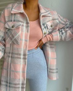 Plaid Outfits, Trendy Fall Outfits, Easy Trendy Outfits, Ținută Casual, Causual Outfits, Girly Outfits, Winter Fashion Outfits, Winter Style