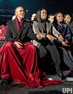 Obama Michelle, Yolanda Adams, National Christmas Tree