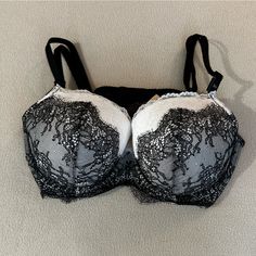 Victorias Secret Dream Angels Lined Demi Bra Sz 36d White Black Floral Lace. Brand New With Tags. Never Been Used In Excellent Condition Fitted Victoria's Secret Lace Bra, Elegant Victoria's Secret Lace Bra, Victoria's Secret Fitted Black Bra, Victoria's Secret Black Party Bra, Victoria's Secret Black Lace Bra, Slay Girl, Shoe Nails, Demi Bra, Cute Everyday Outfits