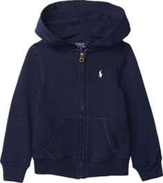 Navy Hooded Sweatshirt For Fall, Polo Ralph Lauren Hoodie, Ralph Lauren Hoodie, Polo Ralph Lauren Kids, Ralph Lauren Sweatshirt, Ralph Lauren Logo, Ralph Lauren Kids, French Terry Hoodie, Toddler Hoodie