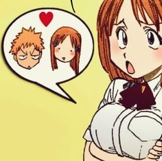 Bleach Ichigo And Orihime, Bleach Oc, Manga Illustrations, Bleach Rukia