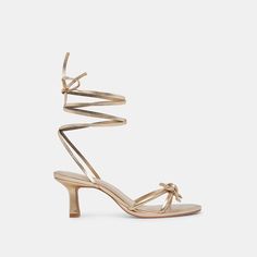 MAISON HEELS GOLD METALLIC LEATHER Dolce Vita Heels, Heels Gold, Dolce Vita Shoes, Metallic Leather, Cancun, Leather Heels, Tan Leather, Gold Metal, Sandals Heels