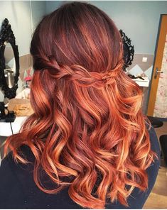 Pretty Red Hair, Ombré Hair, Auburn Hair, Copper Hair, Hair Crush