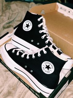 Cool Converse, Tenis Converse, Masculine Style, Black Platform, Cute Art Styles, Chucks Converse