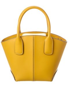 About The Brand: Timeless Designs, Hand-Crafted In Italy. Made In Italy Micro Leather Tote In Yellow Leather With Gold-Tone Hardware Interior Design Details: Canvas Lining, Interior Pockets Measures 8.5In Wide X 6.5In High X 4.5In Deep Top Handles Drop 4.5In Open Top With Magnetic Closure Protective Feet At Bottom Please Note: All Measurements Were Taken By Hand And Are Approximate; Slight Variations May Occur. Our Products Are 100% Genuine. In Some Cases We Purchase Merchandise From Trusted Independent Suppliers And Not Directly From The Brand Owner. In All Cases We Stand By The ity Of Every Product Sold On Our Site. Hardware Interior Design, Interior Design Details, Yellow Leather, Open Top, Magnetic Closure, Womens Tote Bags, Womens Backpack, Leather Tote, Design Details