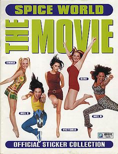 the spice world movie official sticker collection