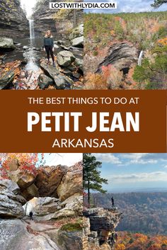 the best things to do at petti jean arkansa's hiking trail