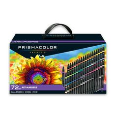 the prism color pencils are packaged in a box