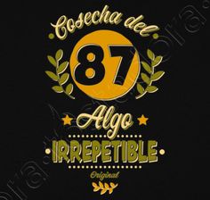 an image of the number 787 in spanish with leaves and stars on black background