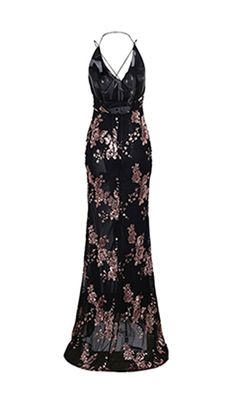 Night Love, Shimmer And Shine, Floral Applique, Strappy Heels, Halter Formal Dress, Spaghetti Strap, Floral Pattern, Clutch Bag, Spaghetti