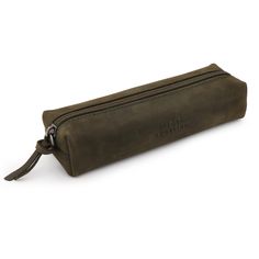 Fine Leather Zipper Pen, Pencil & Cosmetic Case / Olive / Brown / Blue / Mink / Red / Camel / Cinnamon / Beige Brown Rectangular Pencil Case With Zipper, Classic Rectangular Pencil Case For Everyday Use, Classic Rectangular Pencil Case, Leather Rectangular Pencil Case For Travel, Leather Travel Pencil Case Rectangular, Rectangular Leather Pencil Case For Travel, Leather Rectangular Travel Pencil Case, Classic Rectangular Pencil Case For Daily Use, Classic Rectangular Everyday Pencil Case