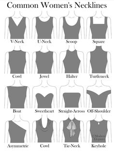 women's necklines are the most important part of their body shape and how to use them