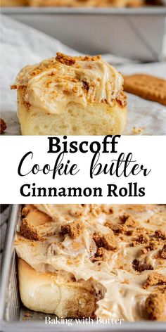 biscotti coffee butter cinnamon rolls are the perfect dessert for breakfast or brunch