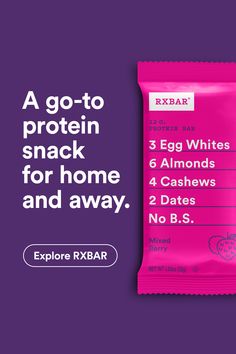 Whether you’re on a staycation, a vacation getaway or just getting outside for some exercise, RXBAR protein bars give you a convenient and delicious snack. Just toss it in that purse, backpack or fanny pack and go. To see all our other tasty protein bar flavors, go to rxbar.com. Workout Post, Pre Post Workout, Addison's Disease, Drinks Packaging, Food Protein, Protein Packed Snacks, Drinks Packaging Design, Protein Snack, Post Workout Snacks