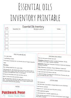 Essential Oils List Blank Printable Essential Oil List, Essential Oils List, Health Printables, Essential Oils For Beginners, Essential Oils Organization, Natural Bug Spray, List Of Essential Oils, Essential Oils Guide, Diy Essentials