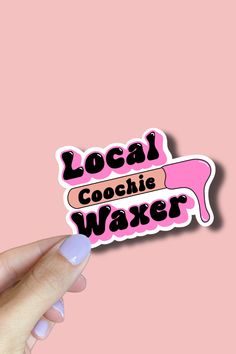 Elevate your esthetician confidence with our “Local Coochie waxer" sticker! Embrace the esthetician vibes with this CUTE design. Whether you're a esthetician, waxing specialist or a lover of all things skincare this sticker adds a touch of humor to your esthetician aesthetic. Add this to your esthetician room decor or suite. This esthetician aesthetic sticker shows off your skills. Help your esthetician marketing by adding it to your belongings and letting everyone know you slay. Vajacial Quotes, Aesthetic Waxing, Esthetician Stickers, Esthetic School, Waxing Specialist, Waxing Aesthetic, Esthetic Things, Wax Business, Esthetician Content