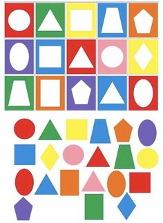 an image of different shapes and sizes