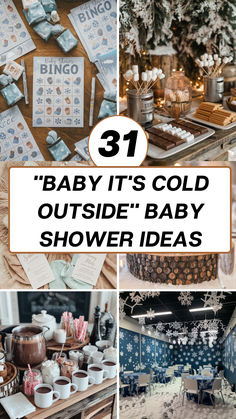 baby it's cold outside baby shower ideas