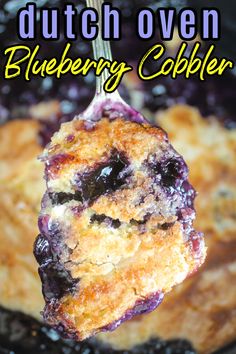 Dutch Oven Blueberry Cobbler, Dutch Oven Deserts, Dutch Oven Dessert Recipes, Dutch Oven Cobbler, Oven Desserts, Easy Dutch Oven Recipes, Dutch Oven Desserts, Weekly Dinner Ideas, Dutch Oven Recipes Cast Iron