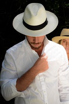 Fedora Hat for Men Fitted White Toquilla Straw Sun Hat, White Fitted Toquilla Straw Sun Hat, White Flat Crown Straw Hat For Kentucky Derby, Classic White Straw Hat With Flat Crown, White Panama Hat With Flat Crown, White Toquilla Straw Hat With Flat Crown, White Flat Crown Fedora For The Beach, Classic White Flat Crown Straw Hat, White Flat Crown Fedora For Beach