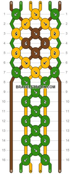 the diagram shows how to make an ornamental design