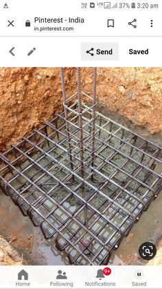 an insulated concrete slab being constructed in the ground