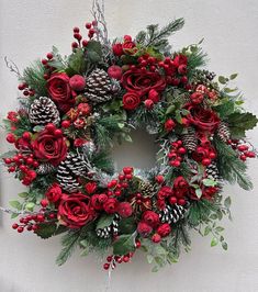 Easy Burlap Wreath, Cozy Ideas, Poinsettia Wreath