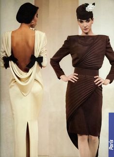 1980s Runway Fashion, 80s Couture, Vintage Haute Couture, Haute Couture Looks, 90s Runway Fashion, Elegant Outfit Classy, Dior Haute Couture, 90s Fashion Outfits, Classy Work Outfits