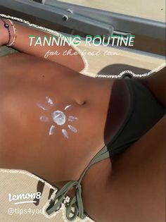 TANNING ROUTINE Winter Running Outfit, Tanning Routine, How To Get Tan, Concert Outfit Summer, Tanning Tips, Creative Kids Crafts, Summer Tanning, Beach Pictures Poses, Florida Beach