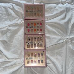 Brand: Glamnetic Description: - Bundle Of Three Press On Nail Kits (Photos Show That The Seals Haven't Been Broken) - Vibin' Short Oval, Discomania Short Oval, Untamed Medium Almond, And A Good Day Short Round - Takes Under 10 Minutes To Put On, Lasts About 2 Weeks Condition: Brand New Feel Free To Comment Any Questions Or Request Items To Be Modeled Below! Accepting Reasonable Offers Check Out The Rest Of My Closet! I Have Tons Of Cute Styles That Are Thoroughly Photographed And Described. Get Nail Kits, Medium Almond, Cute Styles, Nail Kit, Seals, Press On Nails, Womens Makeup, Good Day, Almond