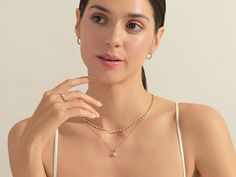 The 1.30 mm Bezel Moissanite Tennis Necklace is a sophisticated piece of jewelry showcasing bezel-set moissanite stones with a diameter of 1.30 millimeters each. The bezel setting adds a contemporary touch, ensuring a secure and sleek design. Features Made to Order Gold Kt: 14K Solid Gold or 18K Solid Gold Gold Colors: Rose Gold, Yellow Gold, White Gold Gemstone: Moissanite Stone Cut: Round Stone Size: 1.30 mm Color - Clarity: Colorless (E, F) Setting Type: Bezel Round Diamond Necklace With Rose Cut Diamonds, Jewelry Everyday, Diamond Huggies, Rutilated Quartz Ring, Diamond Tennis Necklace, Lab Diamond Engagement Ring, Unique Mothers Day Gifts, Moissanite Necklace, Diamond Gift