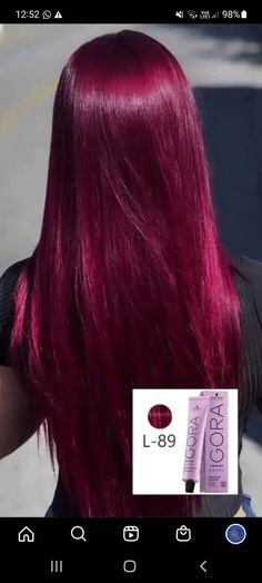 Rose Red Hair Color, Colorado Pelo, Pelo Colorado, Red Velvet Hair, Red Hair Inspo