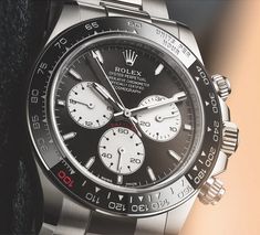 Check out this beautiful sports watch. This is the Rolex Cosmograph Le Mans Daytona 126529LN, an amazing timepiece by Rolex.