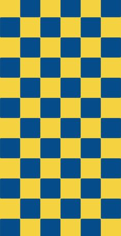 a blue and yellow checkerboard pattern that is very similar to the same background