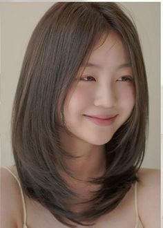 Ash Brown Hair Color, Hair Style Korea, Hair Inspiration Short, Hairstyles For Layered Hair, Shot Hair Styles, Shoulder Length Hair Cuts, Haircuts For Medium Hair