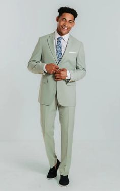 Perfect for summer weddings, outdoor events, or stylish evenings out, our pale green suit offers a blend of luxury and ease that is unmatched. Its lightweight fabric keeps you comfortable, while its pastel hue allows for a multitude of styling options. Pair with a crisp white shirt for a classic look, or add a bold accessory for a modern twist. Experience the ultimate in warm-weather sophistication with our pale green suit. Please Note: Due to individual browser/monitor settings, actual colours may differ slightly. Wing Collar Shirt, Black Tie Tuxedo, Boys Waistcoat, Weddings Outdoor, Tweed Overcoat, Harris Tweed Jacket, Burgundy Tuxedo, Tuxedo Shoes, Black Suit Wedding