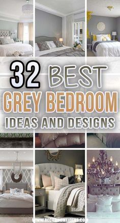 Gray Walls Bedroom Decor, Cozy Grey Bedroom, Grey Bedroom Ideas, Gray Bedroom Walls, Silver Bedroom, Grey Bedroom Decor, Design Jersey, Bad Inspiration, Bedroom Decor Cozy